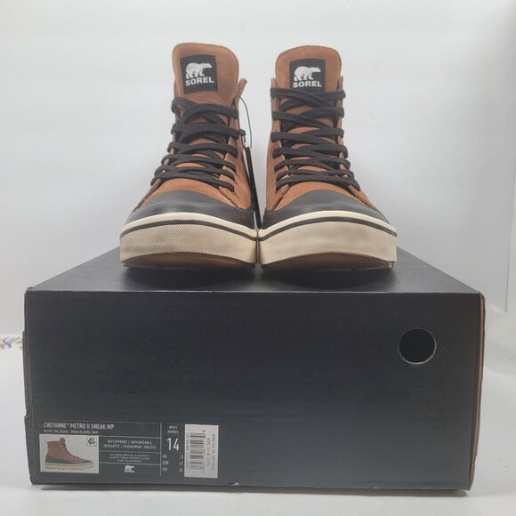 Sorel Cheyanne Metro II Sneak WP Men's Sneaker Boots NM4986-242 US Size 14 NWB - Picture 2 of 11